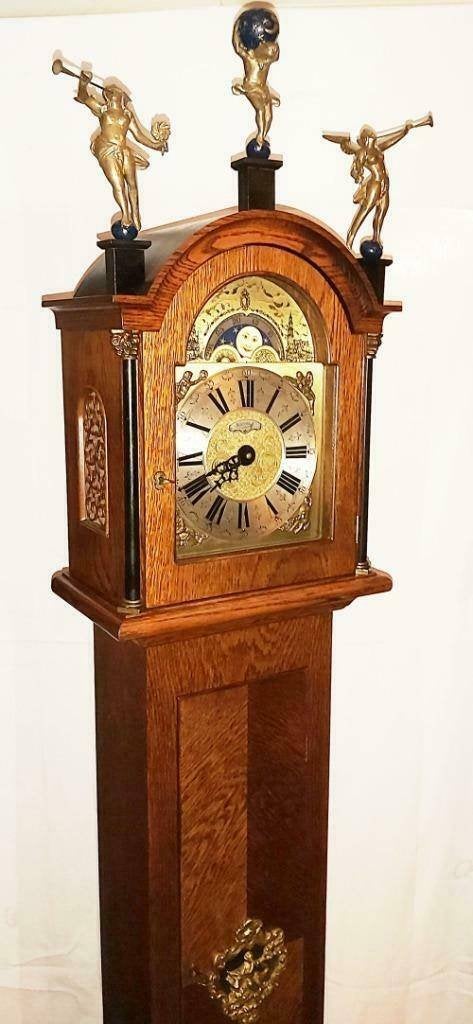 staand horloge maker warmink, Antiek en Kunst, Antiek | Klokken, Ophalen