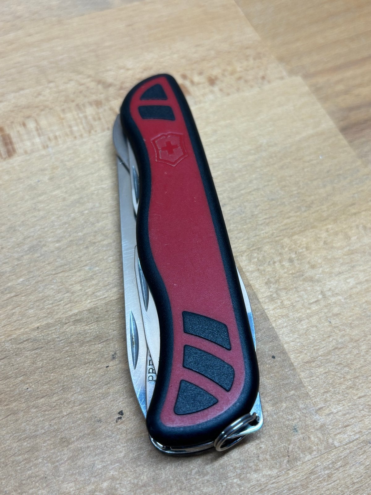 Victorinox Forester Zakmes - Rood/Zwart, Gebruikt, Ophalen of Verzenden, V, V