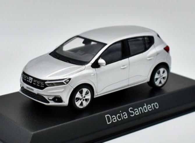 DACIA SANDERO 2021 HIGHLAND GRIJS 1/43 NOREV ref. 509020, Verzenden, Nieuw, Auto, Norev