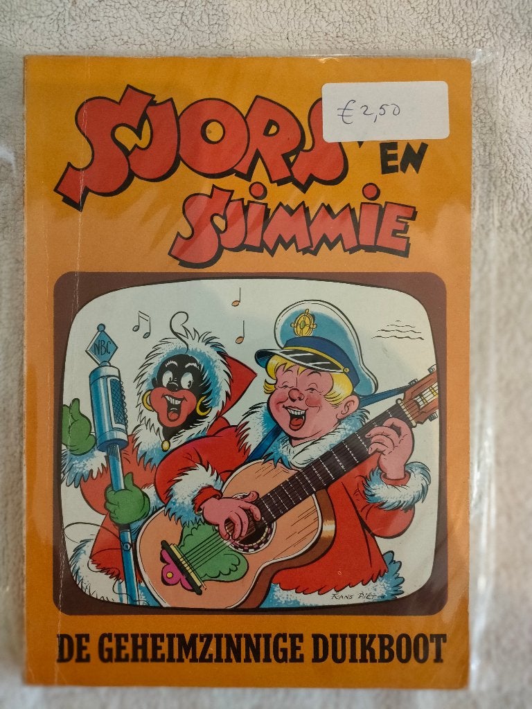 SJORS EN SJIMMIE nr. 22 De geheimzinnige duikboot, Boeken, Stripboeken, Gelezen, Eén stripboek, Ophalen of Verzenden, Frans Piët