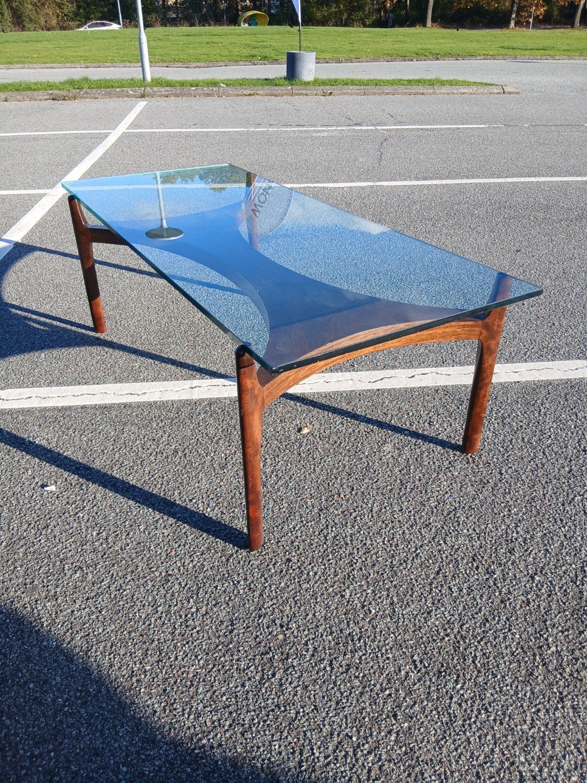 retro sven ellekaer salontafel, Ophalen