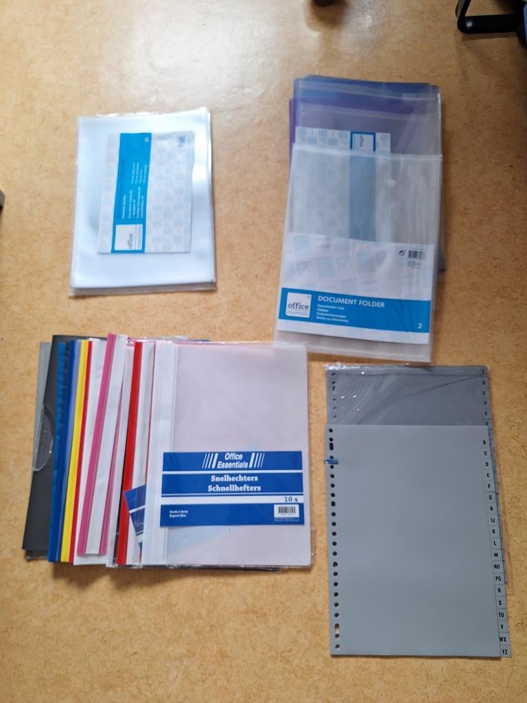 Opbergmappen/dossiermappen, Diversen, Ophalen of Verzenden