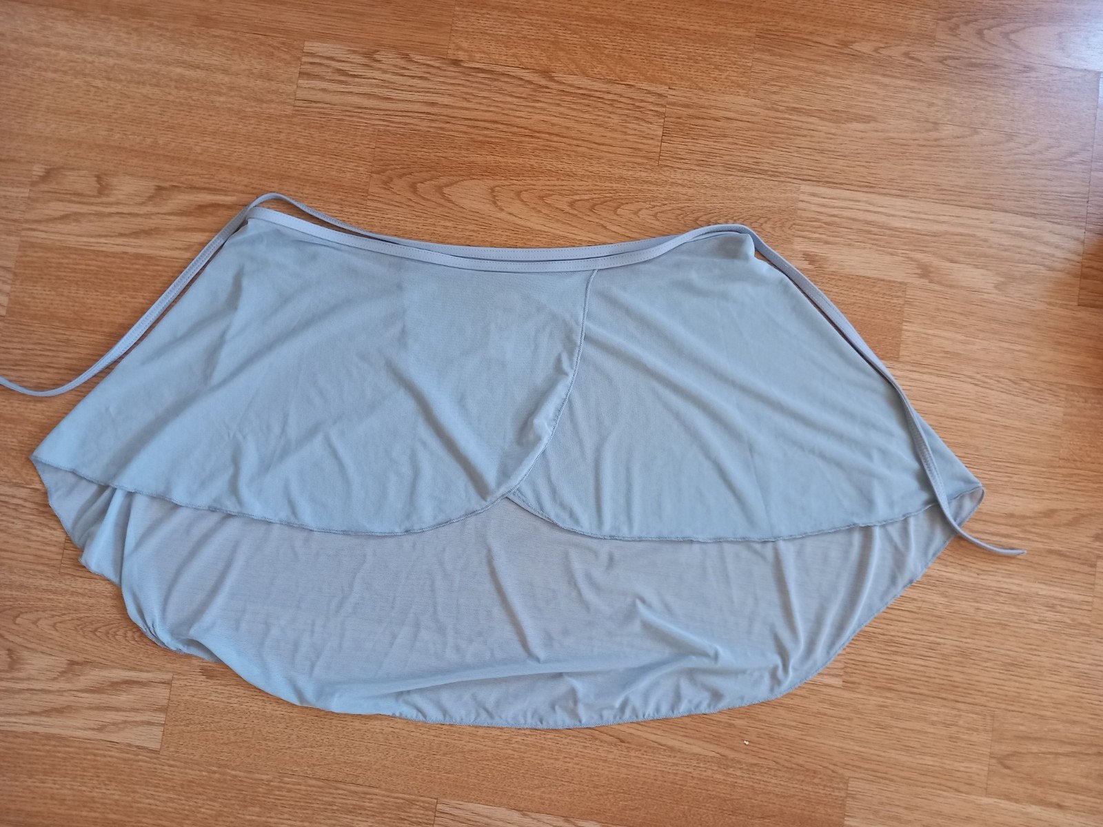 Allegro Wear Moi georgette rokje M/L lichtgrijs/blauw, Ophalen of Verzenden, Zo goed als nieuw, Kleding