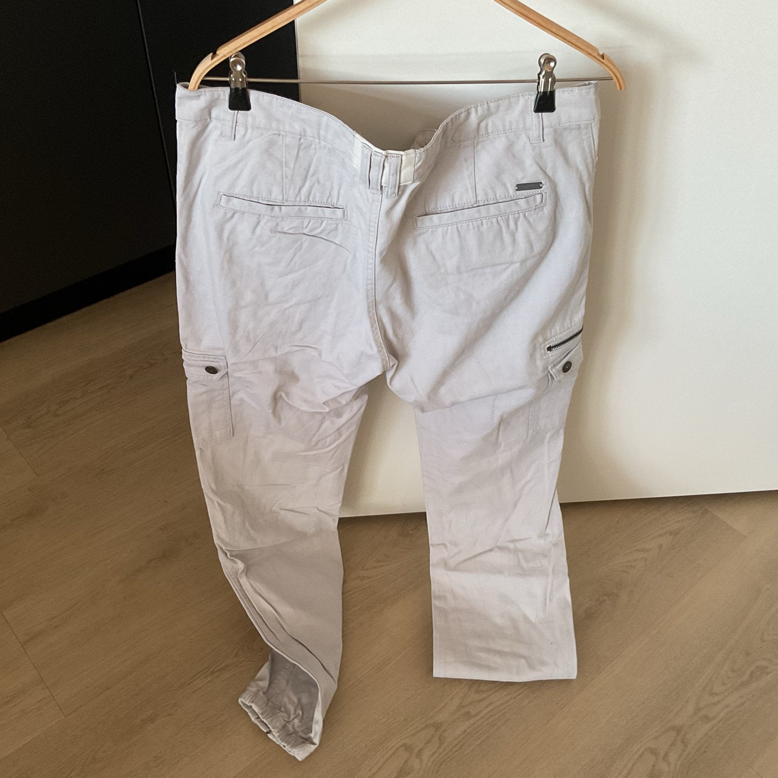 Mooie zomer cargo broek maat 34, Kleding | Heren, Ophalen of Verzenden, Gedragen, Overige maten, Grijs