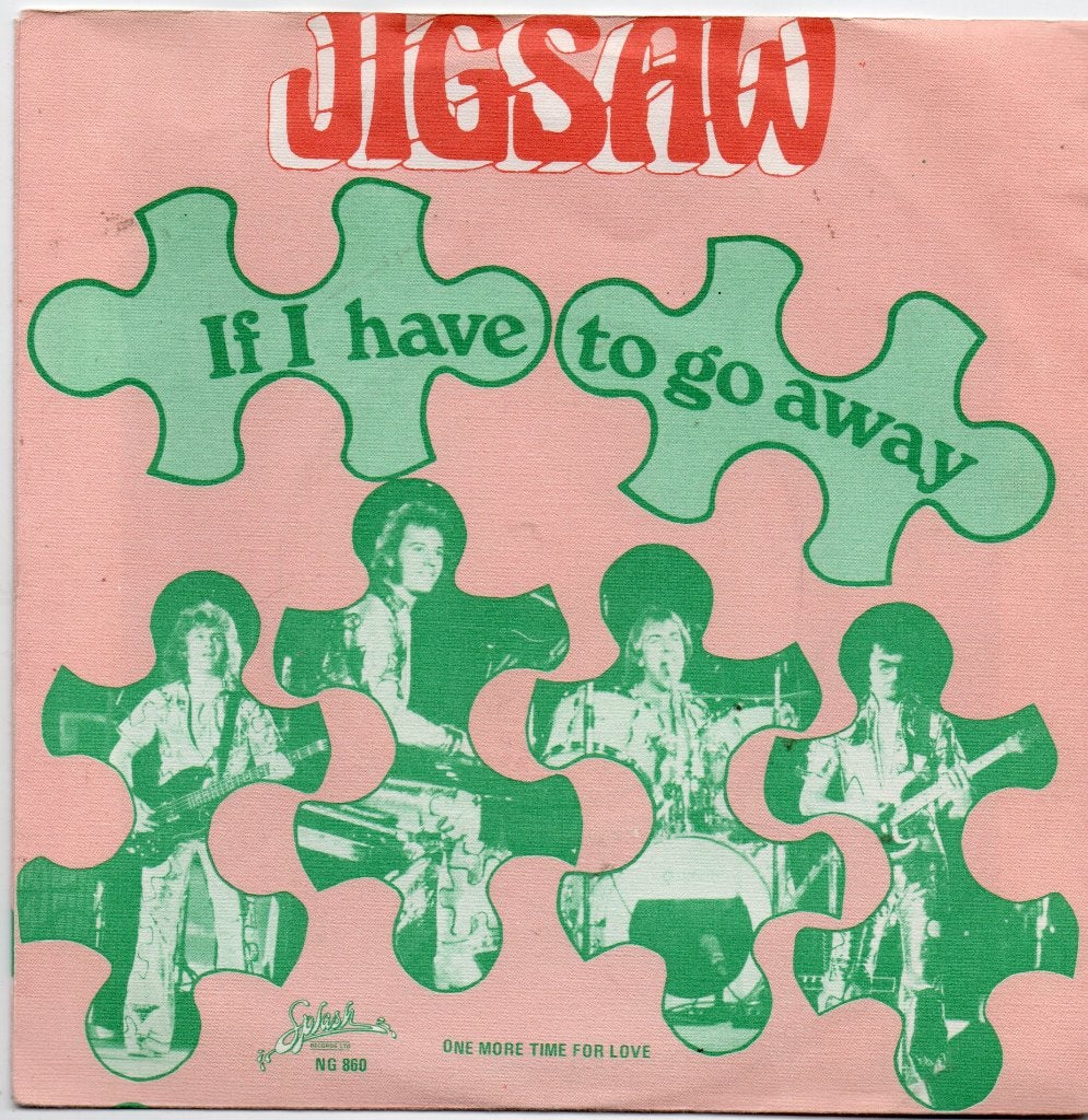 Jigsaw - If I have to go away, Gebruikt, 7 inch, Ophalen of Verzenden, Pop