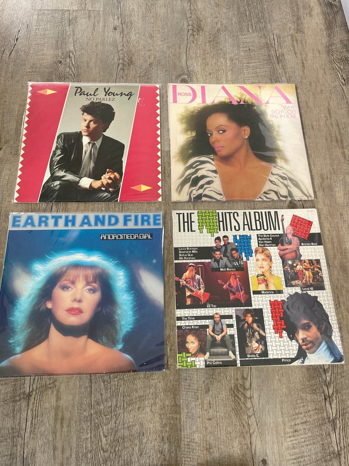 Paul Young, Diana Ross, Earth and Fire, Arcade LP's, Ophalen, LP, Gebruikt, Pop