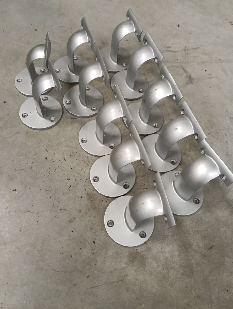 Trapleuningsteunen 12 stuks, Ophalen, Zo goed als nieuw, 250 mm of meer