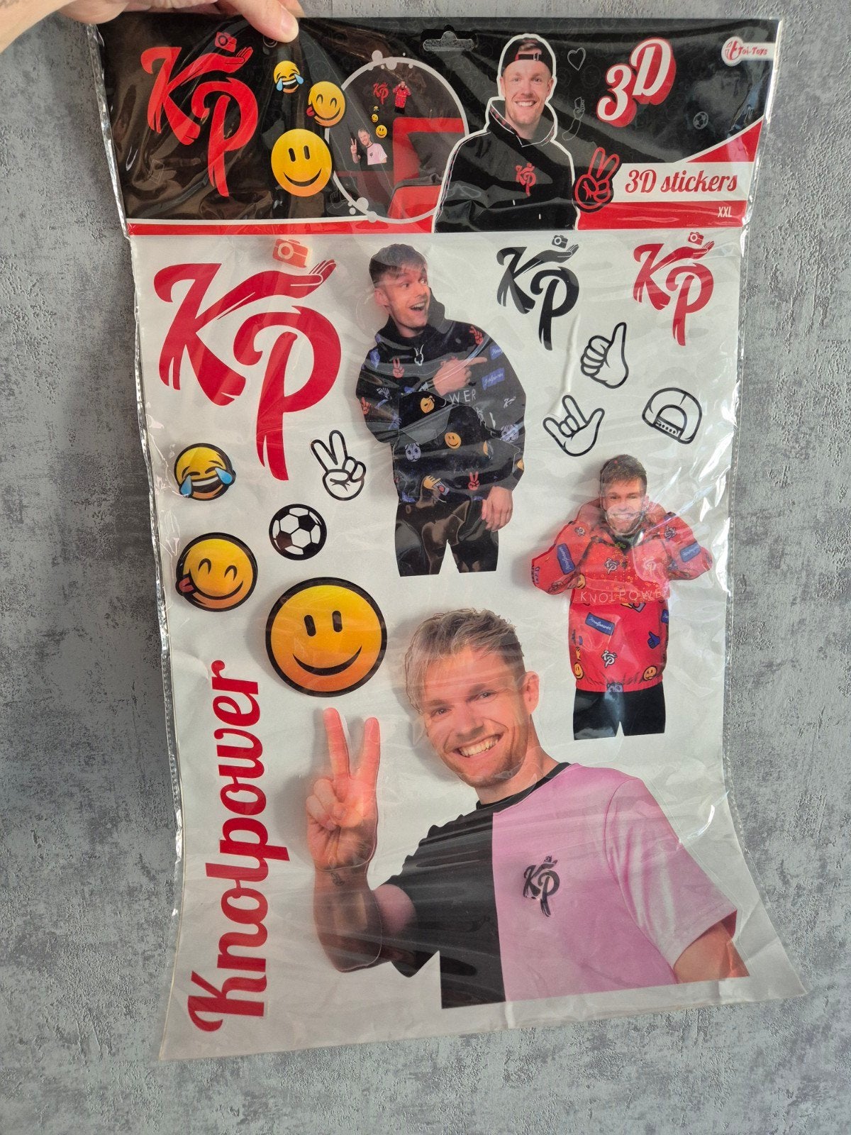 Knolpower 3D Stickers XXL - Nieuw in verpakking, Ophalen of Verzenden, Nieuw, Overige typen