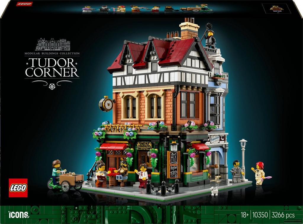 Nieuw LEGO 10350 Tudor Corner - Gesealde set, Ophalen, Lego, Nieuw, Inclusief doos