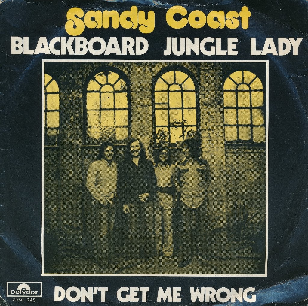 2893 Sandy Coast - Blackboard jungle lady (1973), Gebruikt, 7 inch, Single, Ophalen of Verzenden