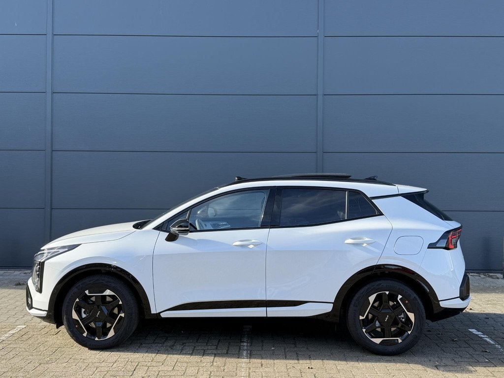 Kia Sportage 1.6 T-GDi Hybrid GT-Line | Panoramaschuifdak |, 4 cilinders, Wit, Nieuw, Hybride Elektrisch/Benzine