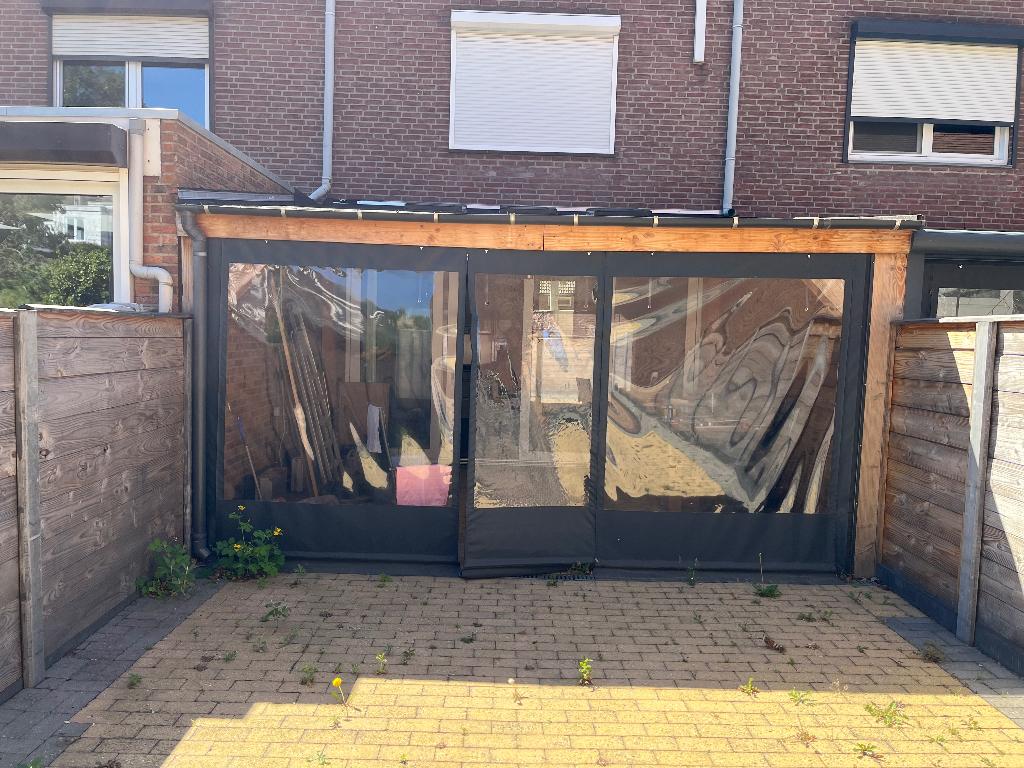 Houten overkapping, Tuin en Terras, Overkappingen, Zo goed als nieuw, Veranda, Ophalen