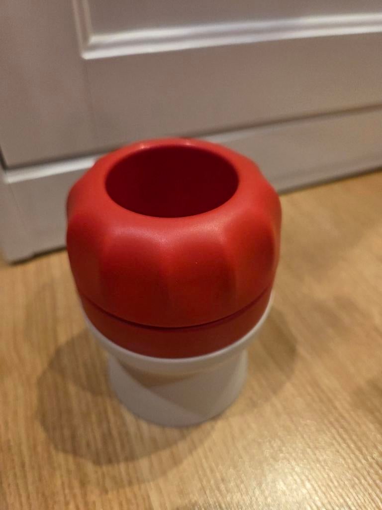 Tupperware kruidenmolen / hakker rood-wit, Ophalen of Verzenden