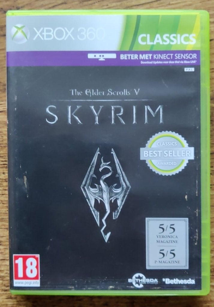 Skyrim XBOX 360, Vanaf 18 jaar, Overige genres, 1 speler, Ophalen of Verzenden