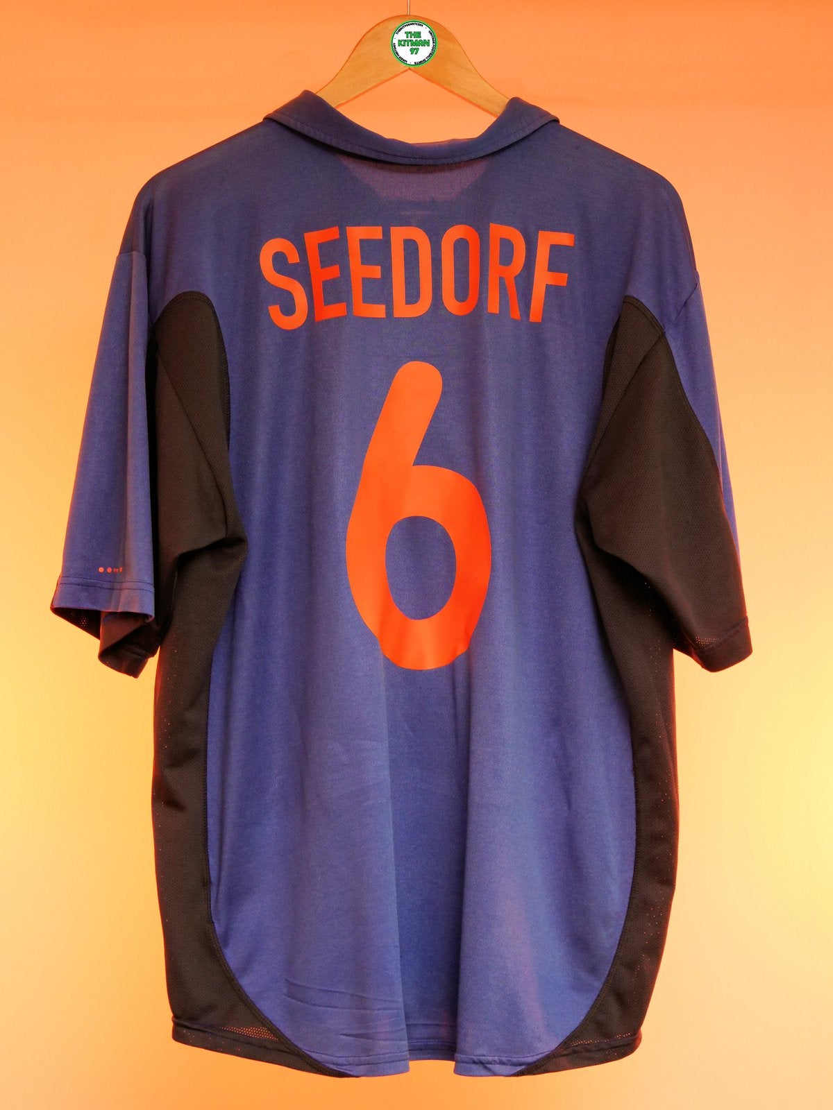 Nederland 2000/2001 uitshirt Seedorf XL, Ophalen of Verzenden, Zo goed als nieuw, Maat 56/58 (XL), Voetbal