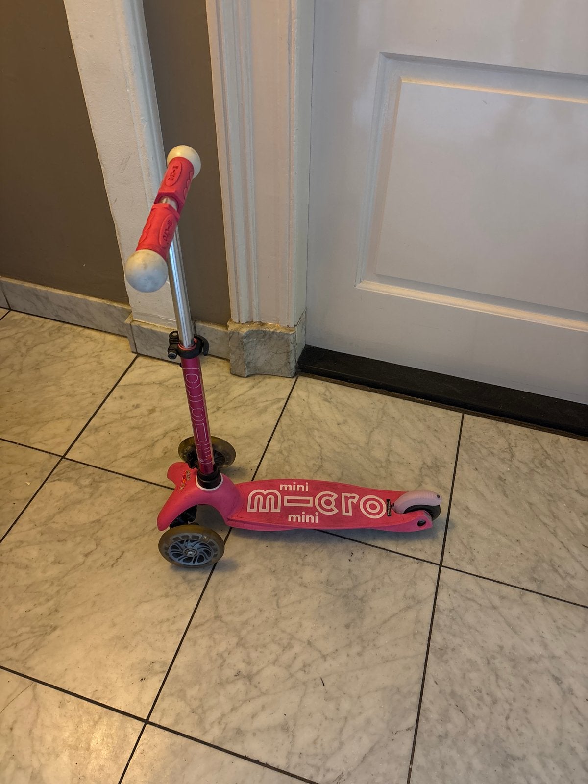 Mini Micro step roze, Fietsen en Brommers, Ophalen, Gebruikt, Gewone step