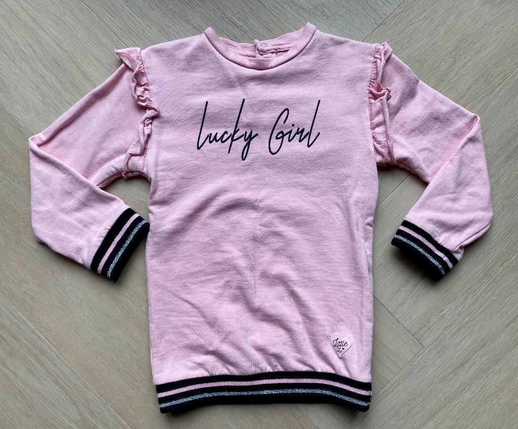 Prénatal jurkje roze ‘Lucky Girl’ maat 92/98 | babykleding, Kinderen en Baby's, Kinderkleding | Maat 92, Meisje, Ophalen of Verzenden