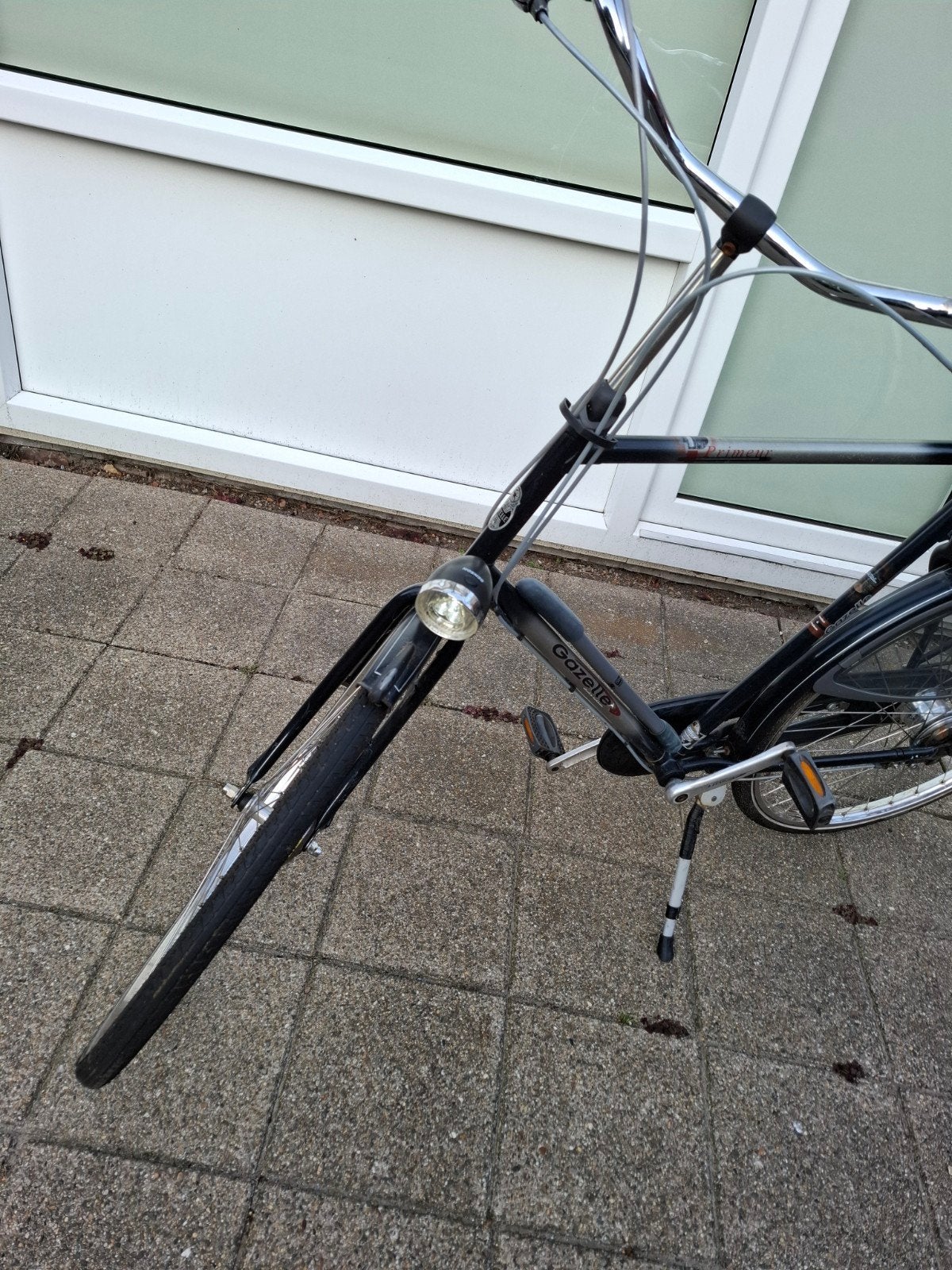Gazelle fiets met versnellingen 28inch hoge frame, Ophalen, Gebruikt, Versnellingen, 56 cm of meer
