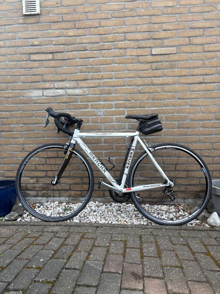 Eddy merckx gara 52 zeer goede staat, Fietsen en Brommers, Fietsen | Racefietsen, 28 inch, Staal, Velgrem, 49 tot 53 cm
