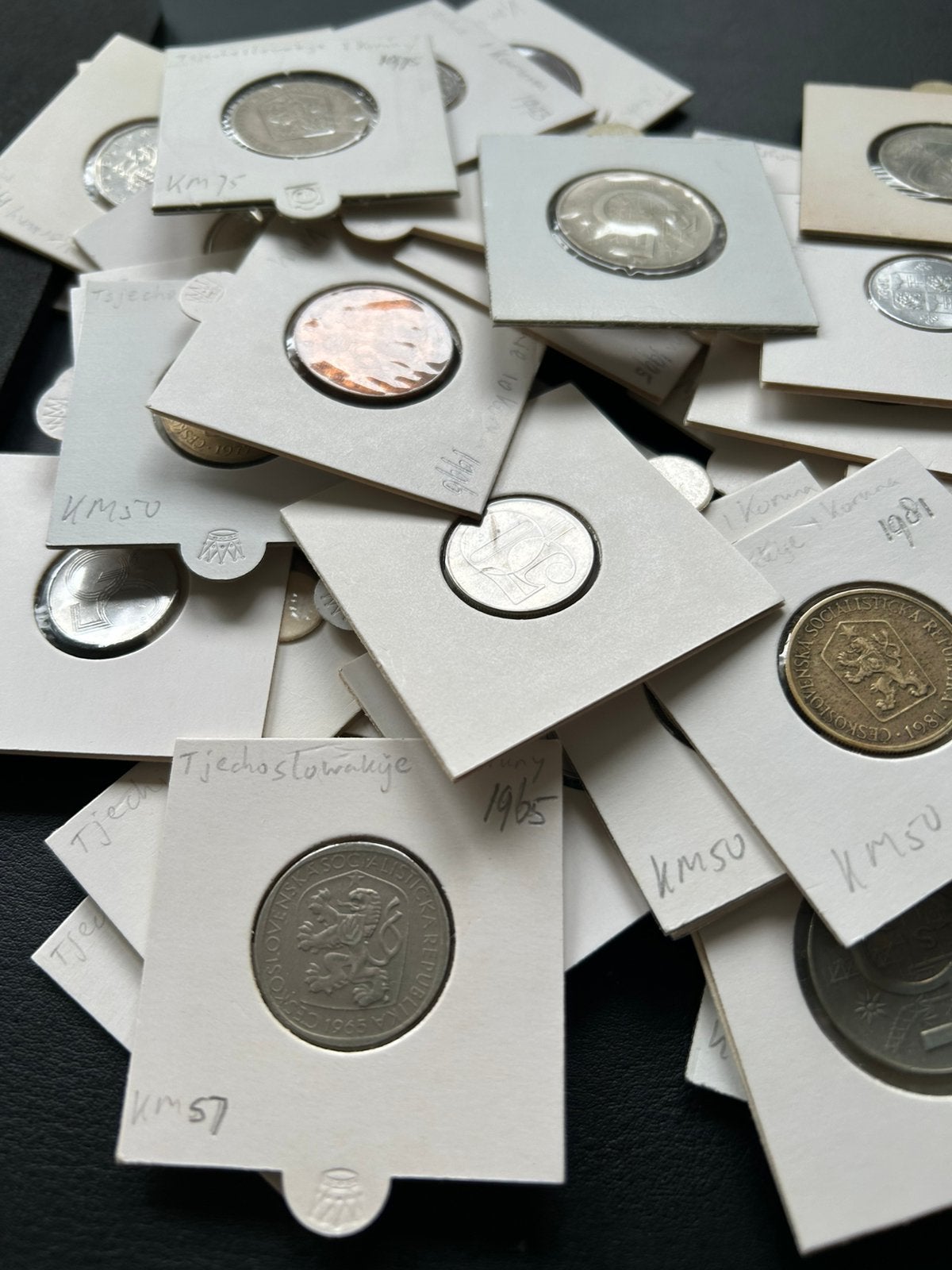 50 Tsjechoslowaakse munten, Verzenden, Overige landen