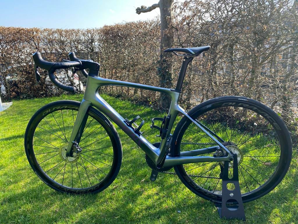 Prachtige Massini Racefiets (carbon) mt 51, 28 inch, Carbon, 49 tot 53 cm, Zo goed als nieuw