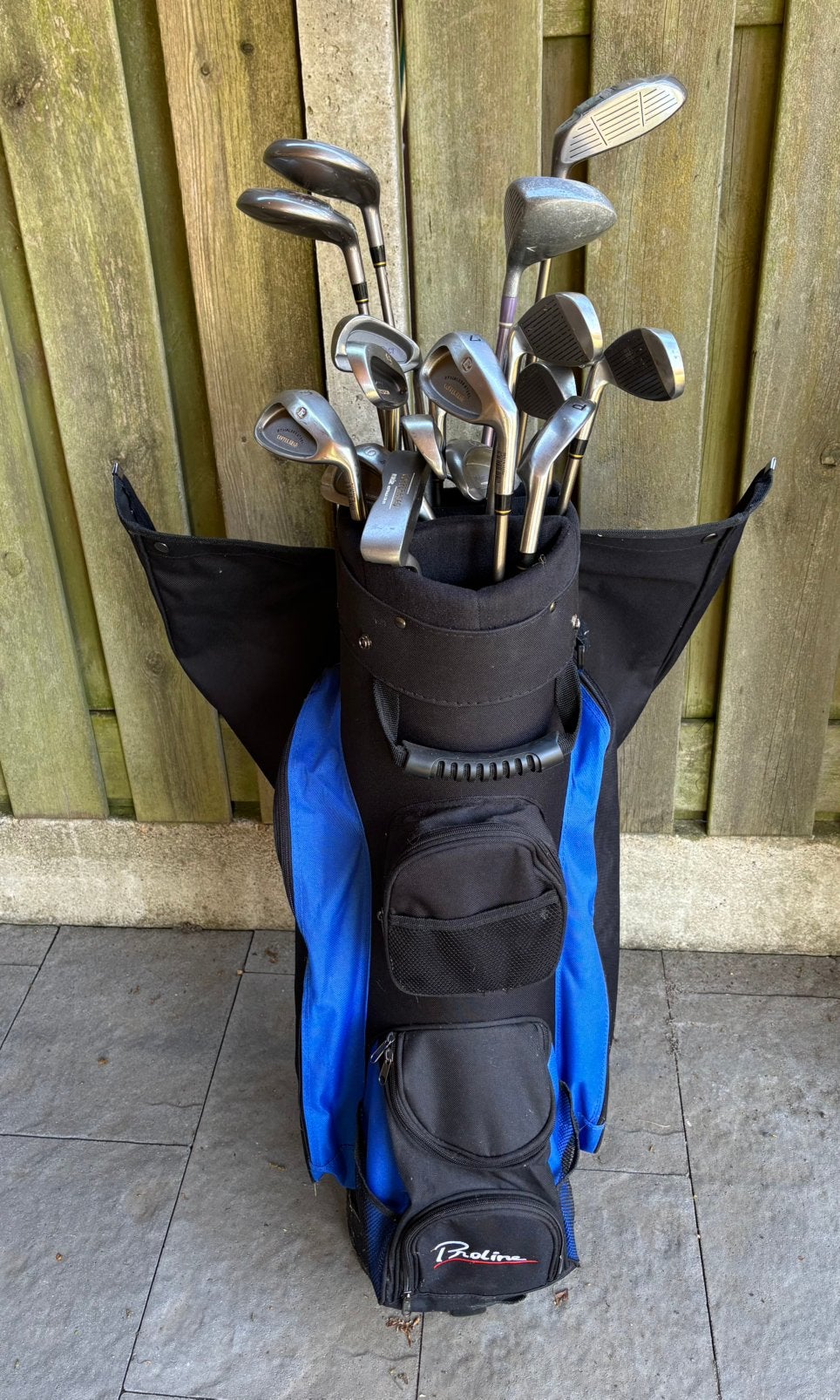 Complete golfset met tas (Copperman en Ben Sayers), Ophalen, Gebruikt, Set