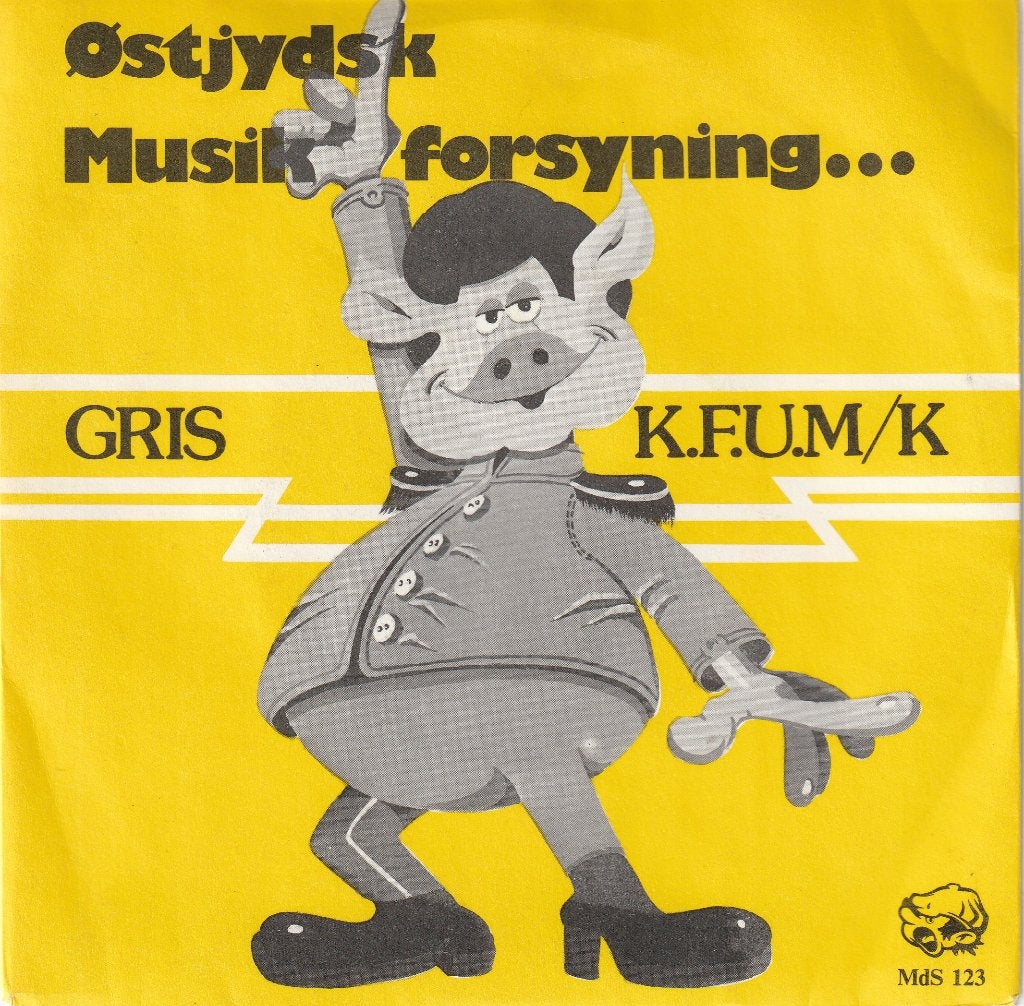 Østjydsk Musikforsyning: Gris (Grease, Barry Gibb), 7 inch, Ophalen of Verzenden, Pop, Overige typen