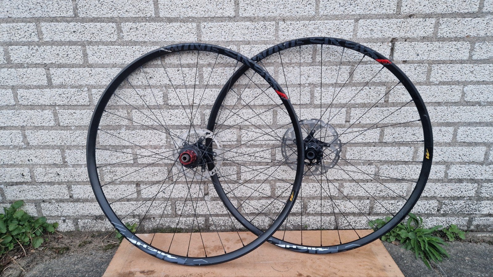 Miche 966 29 inch Boost Wielset Shimano HG Disc 180/160, Fietsen en Brommers, Gebruikt, Miche, Aluminium, Mountainbike
