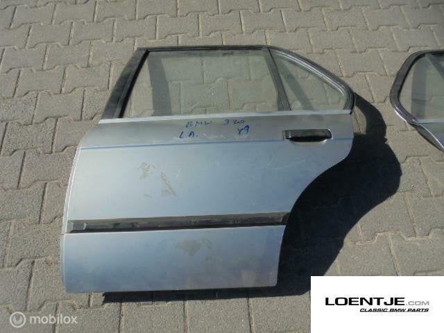Achterdeur links linksachter BMW e30 sedan 325i 323i 320i et, Gebruikt, Deur, Ophalen of Verzenden, BMW