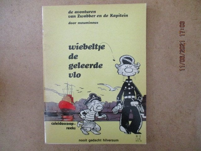 adv4279 zwabber en de kapitein, Eén stripboek, Ophalen, Gelezen