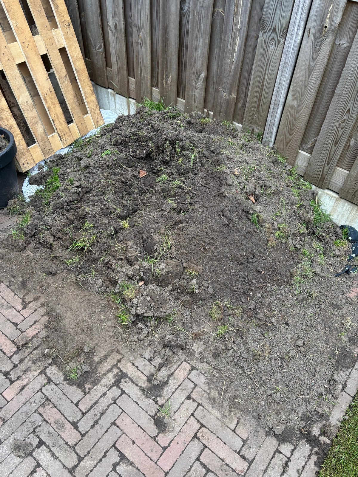 Gratis tuinaarde, Tuin en Terras, Aarde en Mest, Ophalen, Tuinaarde