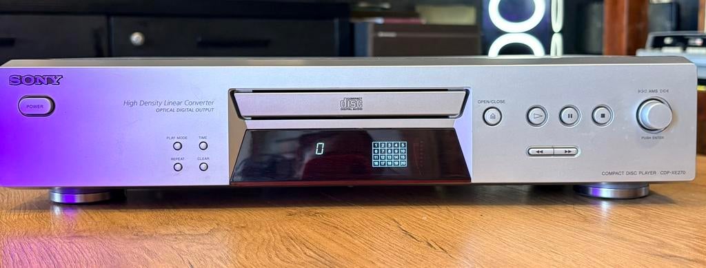 Sony CDP-XE 270 | CD-speler | Digital out | GARANTIE, Ophalen of Verzenden, Zo goed als nieuw, Sony, De kempen 18