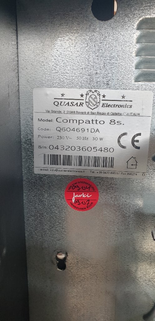Mars vendingmachine merk Compatto, Verzamelen, Ophalen, Gebruikt