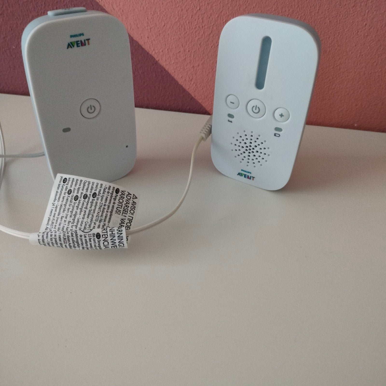 Philips Avent Babyfoon - Betrouwbaar en Gebruiksvriendelijk, Ophalen of Verzenden, Gebruikt, 100 tot 250 meter, Digitaal
