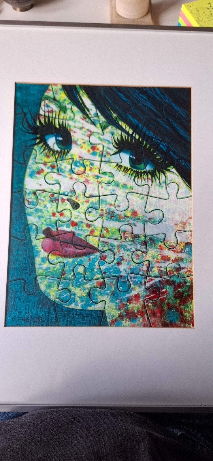 Pop Art schilderij Hans van der Lek Haagse School, Ophalen