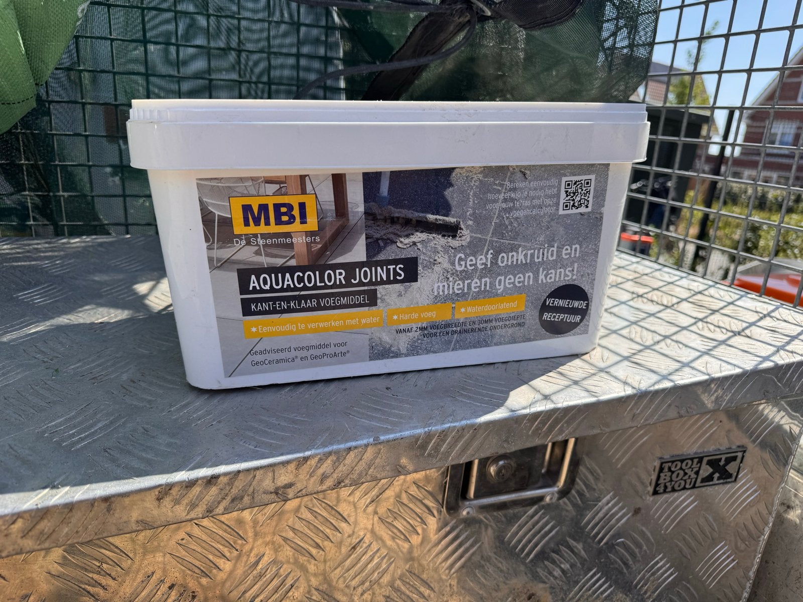 MBI Aquacolor Joints Voegmiddel Neutraal/Zand - 15 m², Ophalen, Overige materialen, Overige typen, Nieuw