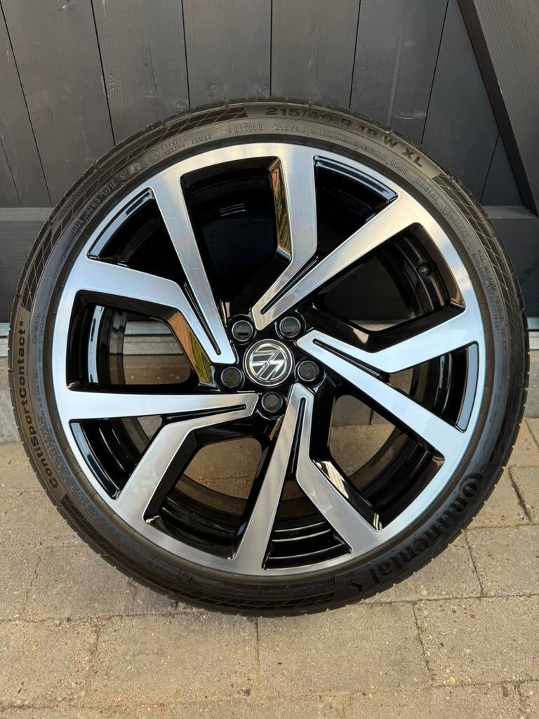 Volkswagen Brescia 18 INCH velgen origineel OEM zomer, 19 inch, 215 mm, Banden en Velgen, Winterbanden