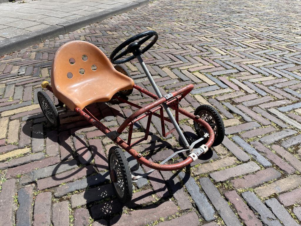 Vintage skelter - Retro trapauto, Ophalen, Gebruikt, Overige merken