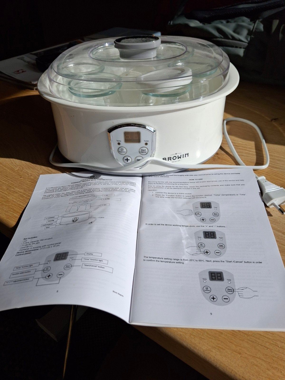yoghurtmaker te koop, Witgoed en Apparatuur, Ophalen, Zo goed als nieuw