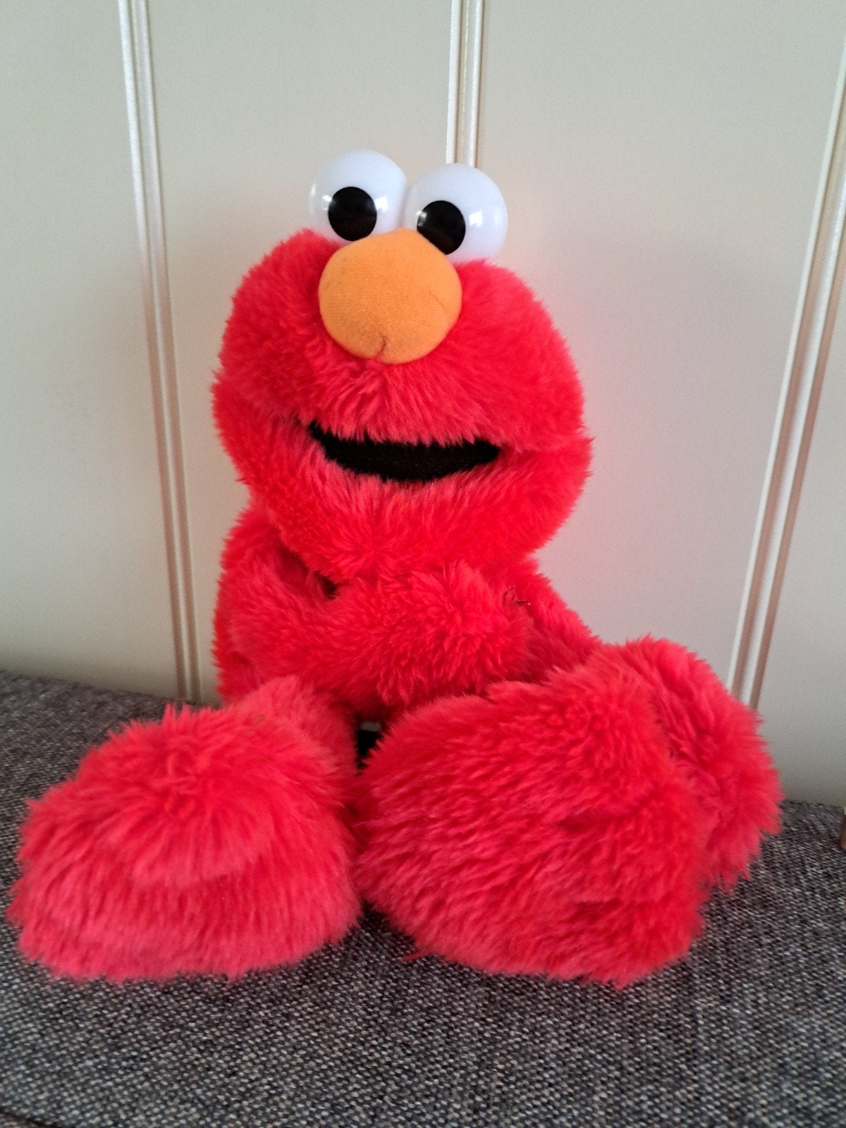 190.   Elmo handpop 35cm Sesamstraat knuffel, Kinderen en Baby's, Speelgoed | Knuffels en Pluche, Ophalen of Verzenden