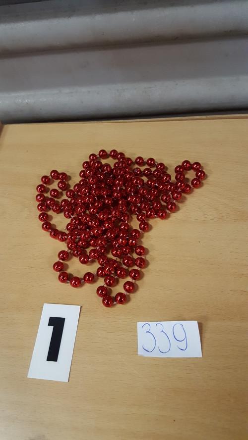 339 ] kerst kralen slingers, Diversen, Kerst, Ophalen of Verzenden, 'T Olde Gre-j, Info@toldegrej.nl, Endepoelstraat 20f Didam