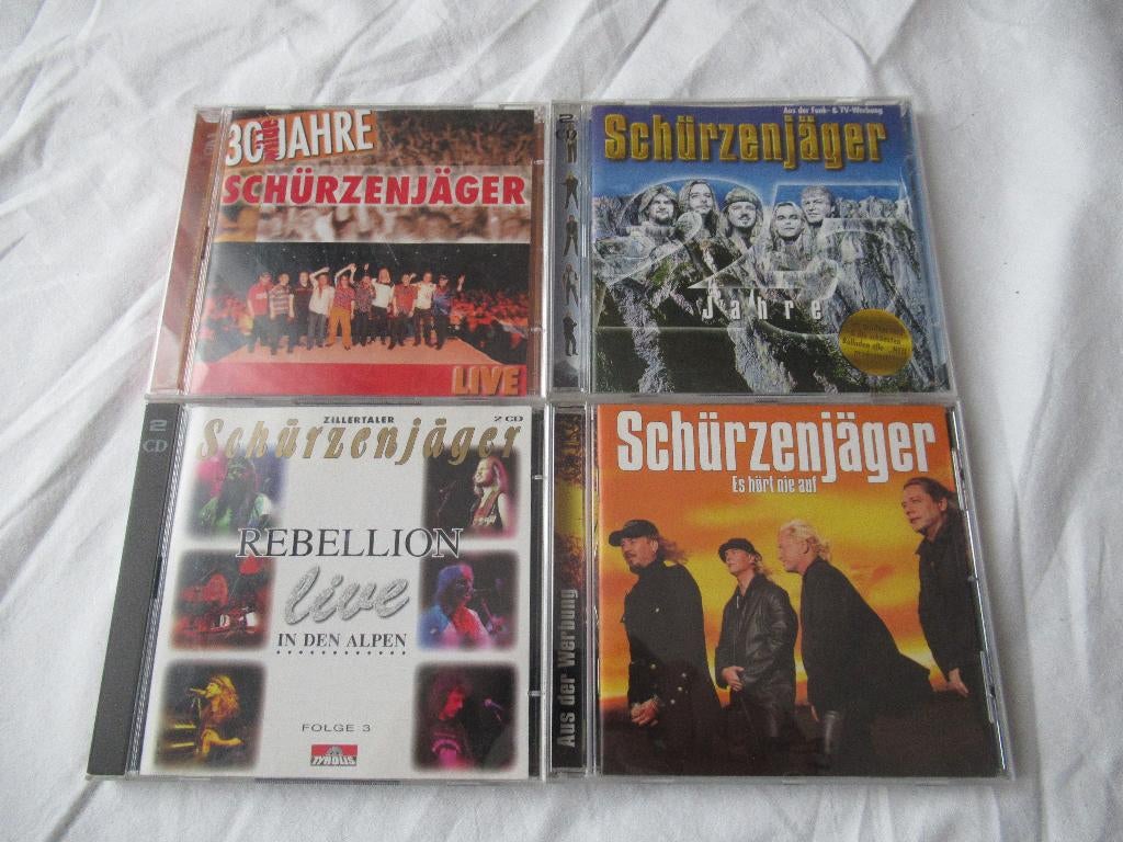 cd's Schurzenjagers, Cd's en Dvd's, Ophalen of Verzenden, Gebruikt