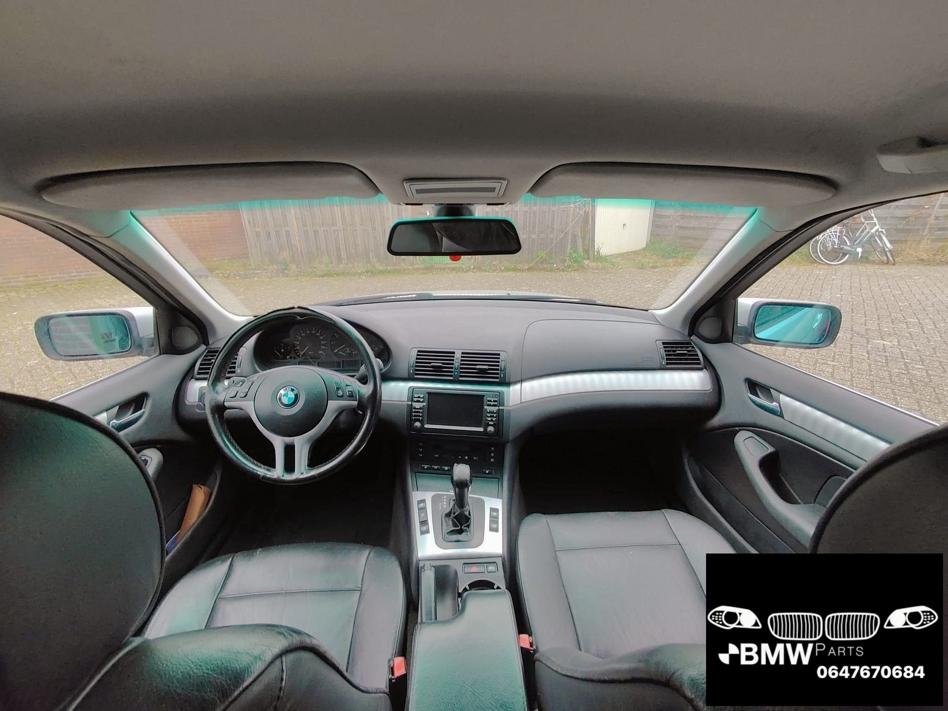Interieur leer leder Bmw 3-Serie E46 sedan + stoelverwarming, Auto-onderdelen, Interieur en Bekleding, Gebruikt, -, Ophalen of Verzenden