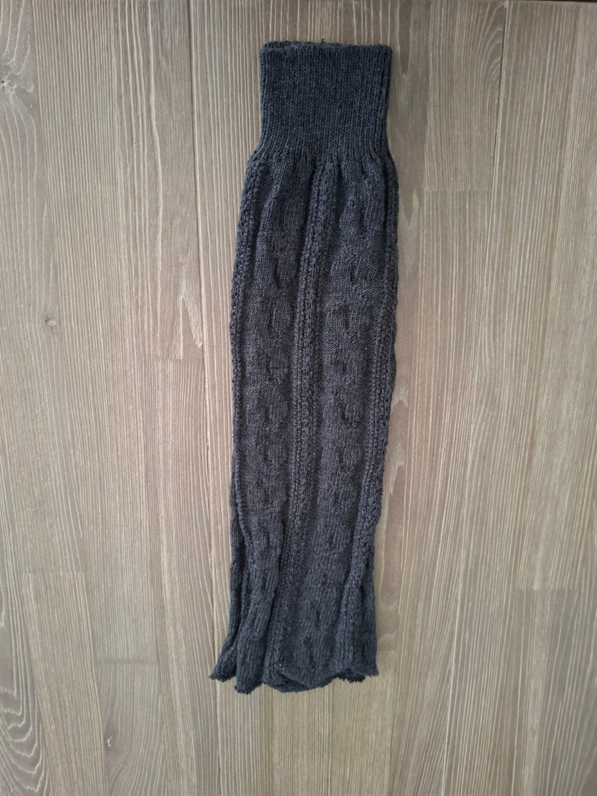 Nieuw Donkergrijze gebreide beenwarmers, Kleding | Dames, Sokken en Kousen, Sokken en Kniesokken, Nieuw, Ophalen of Verzenden