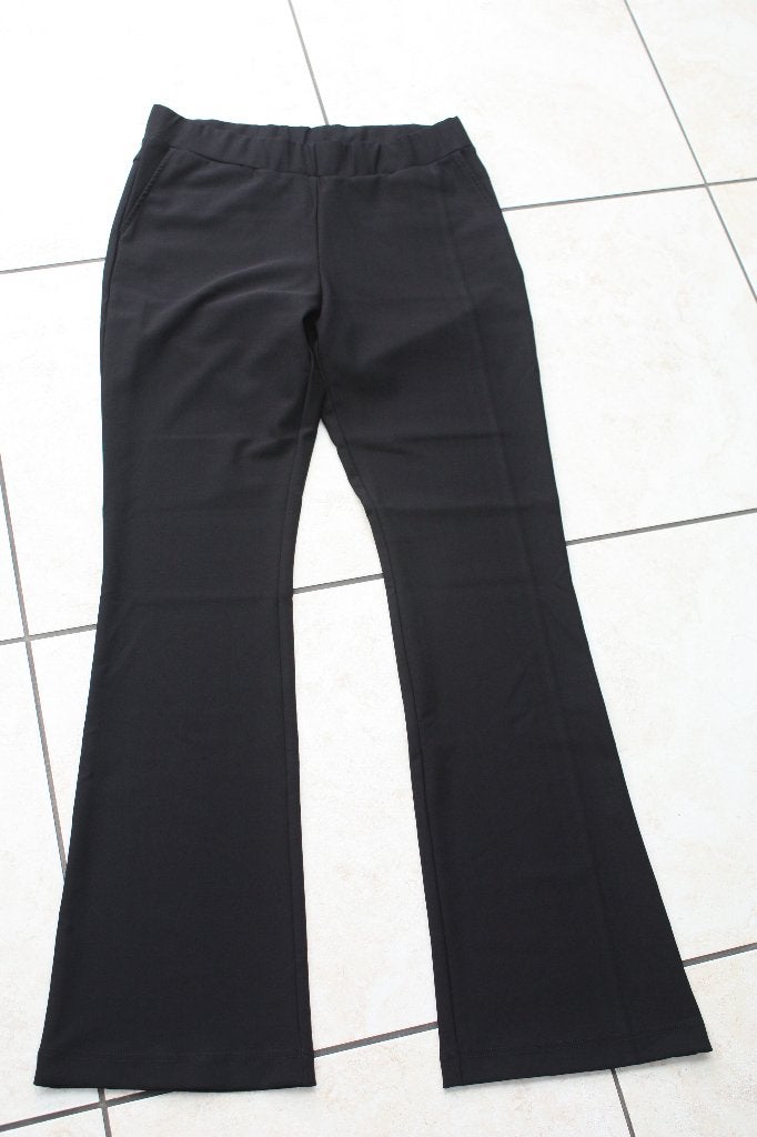 &Co Woman Studio zware travelstof broek L, Verzenden, Zwart, Maat 42/44 (L), &Co Woman