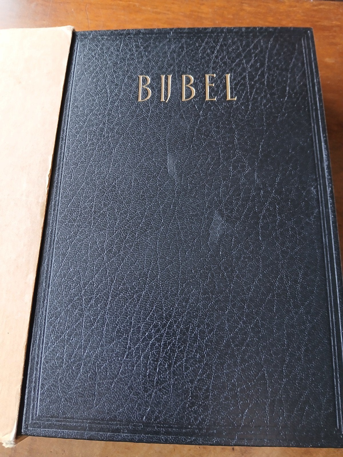 WD015Bijbel: Oude en Nieuwe Testament - Jongbloed Leeuwarden, Ophalen of Verzenden, Zo goed als nieuw, Staten-Generaal der Verenigde Nederlanden