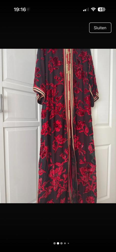 Elegante Marokkaanse Takchita - Maat L, Ophalen of Verzenden, Zo goed als nieuw
