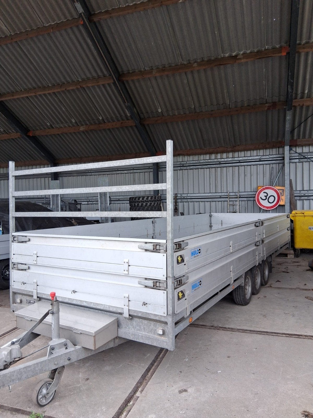 Hulco aanhanger 6 meter, Doe-het-zelf en Verbouw, Ophalen, Overige typen, 5 meter of hoger