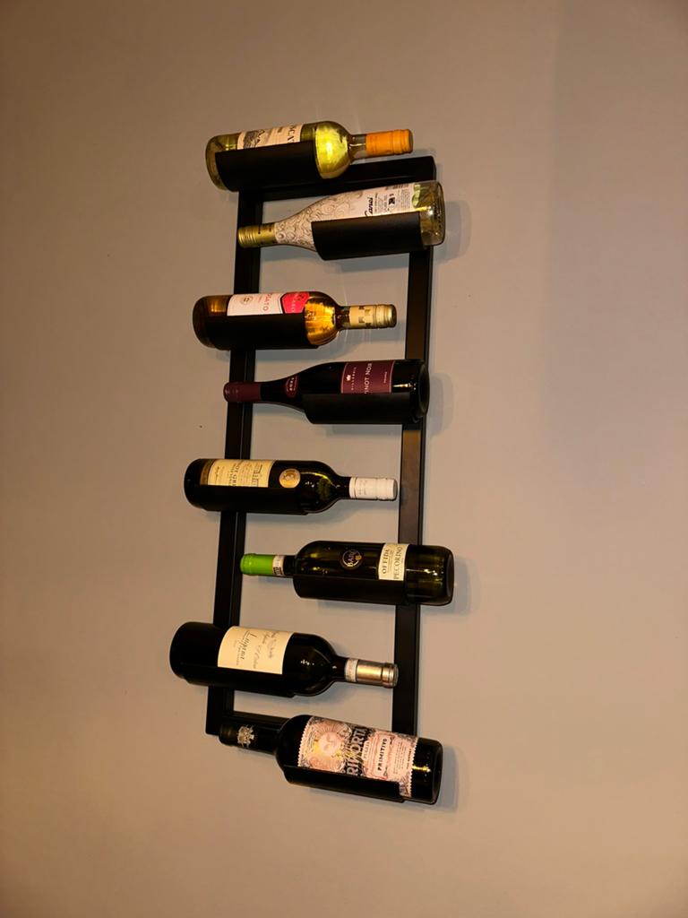 Custom made wijnrek, Ophalen, Zo goed als nieuw, Hout, Minder dan 50 cm