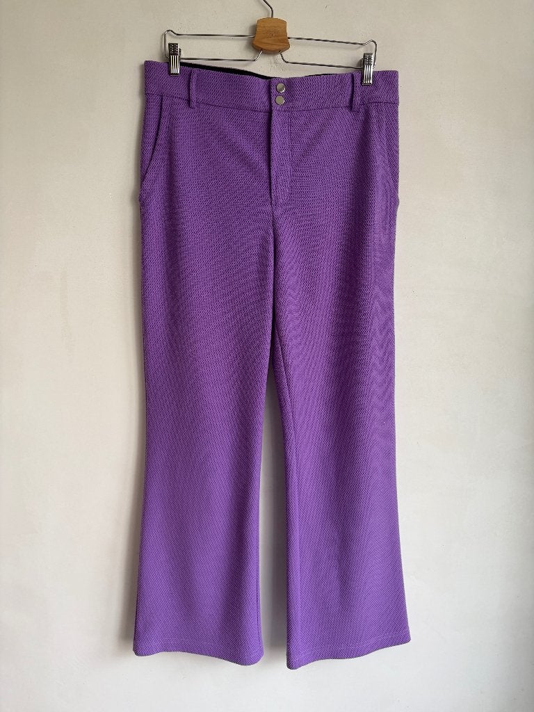 geisha broek paars, Geisha, Verzenden, Paars, Maat 42/44 (L)